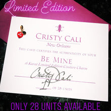Load image into Gallery viewer, Be Mine 18K Gold Limited Collector&#39;s Edition Couture Charm