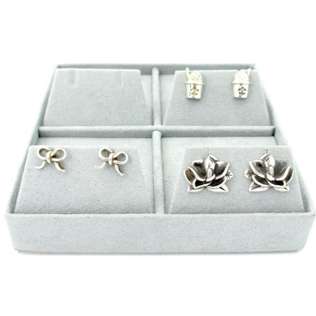 4-Pair Cufflink/Stud Earring