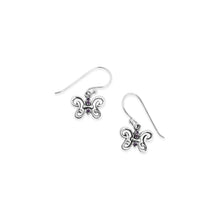 Load image into Gallery viewer, Aretes de Mariposa Morada (Earrings)