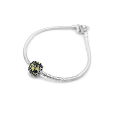 Load image into Gallery viewer, Black &amp; Gold Swarovski Couture Charm - Style B